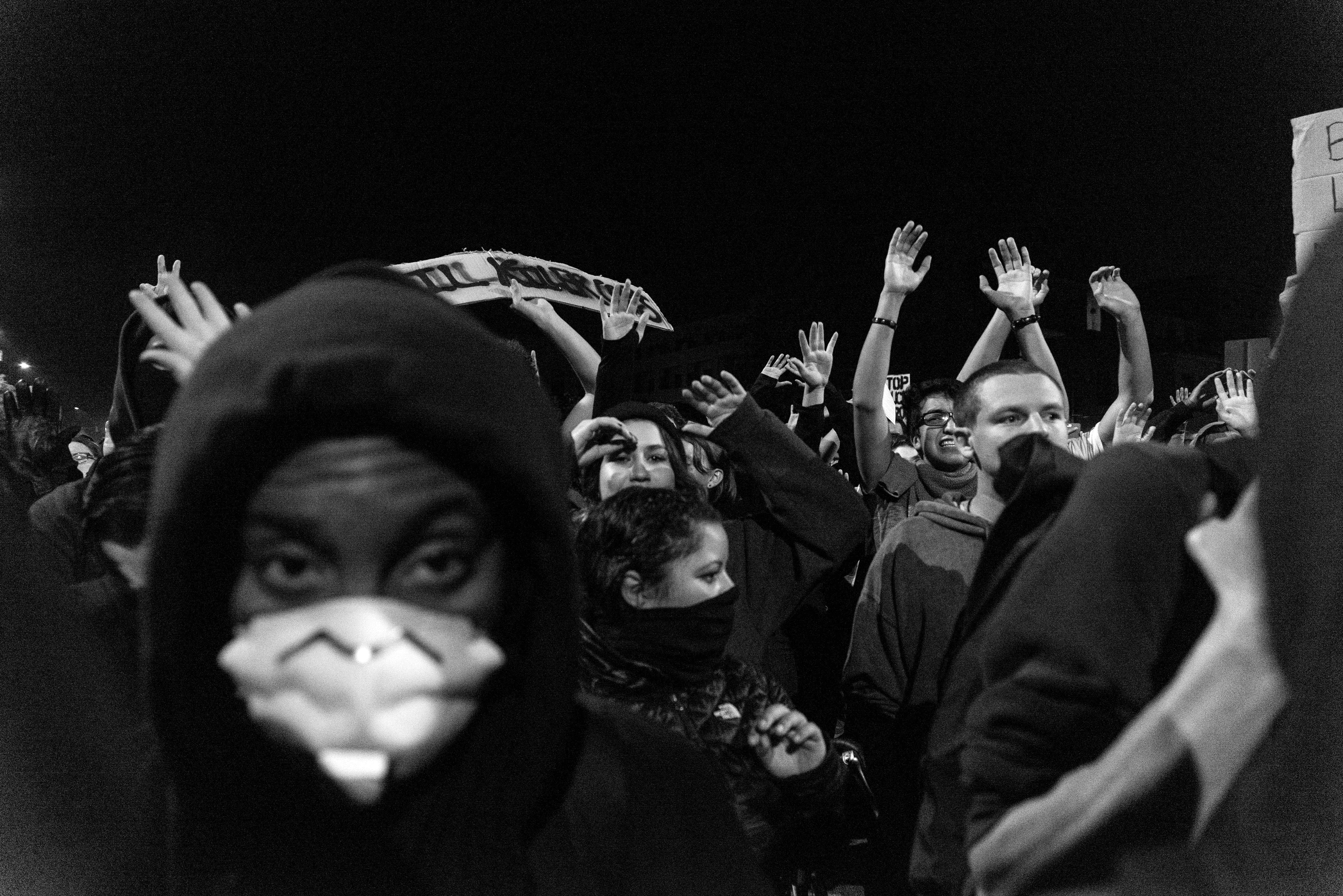 Hands Up, Don't Film: Body Worn Cameras and Protests